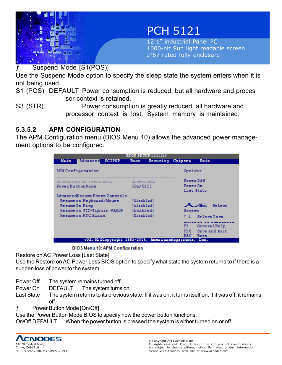 Pch 5121 | Acnodes PCH 5121 User Manual | Page 48 / 82