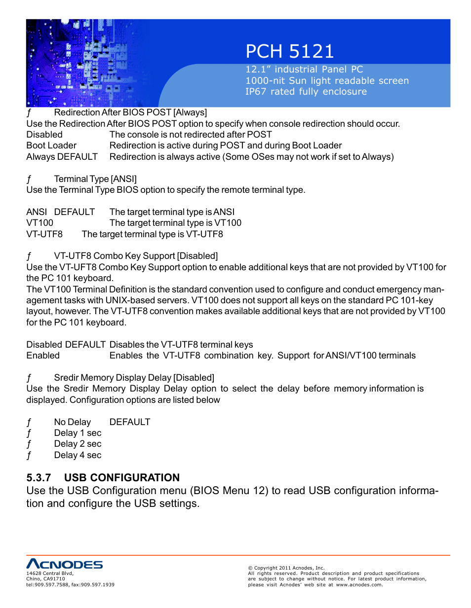 Pch 5121 | Acnodes PCH 5121 User Manual | Page 52 / 82