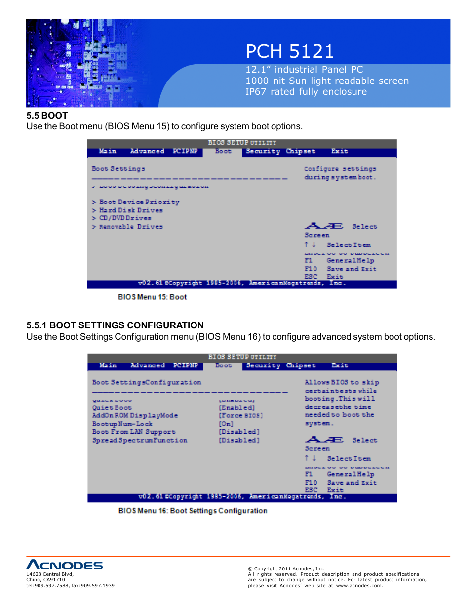 Pch 5121 | Acnodes PCH 5121 User Manual | Page 58 / 82