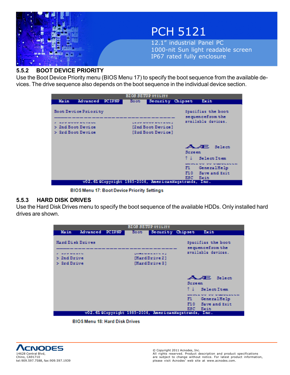 Pch 5121 | Acnodes PCH 5121 User Manual | Page 60 / 82