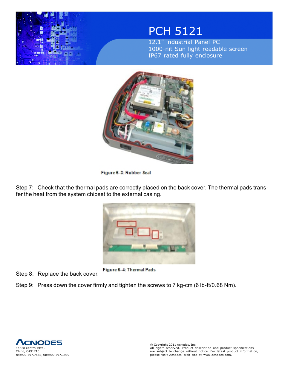 Pch 5121 | Acnodes PCH 5121 User Manual | Page 70 / 82