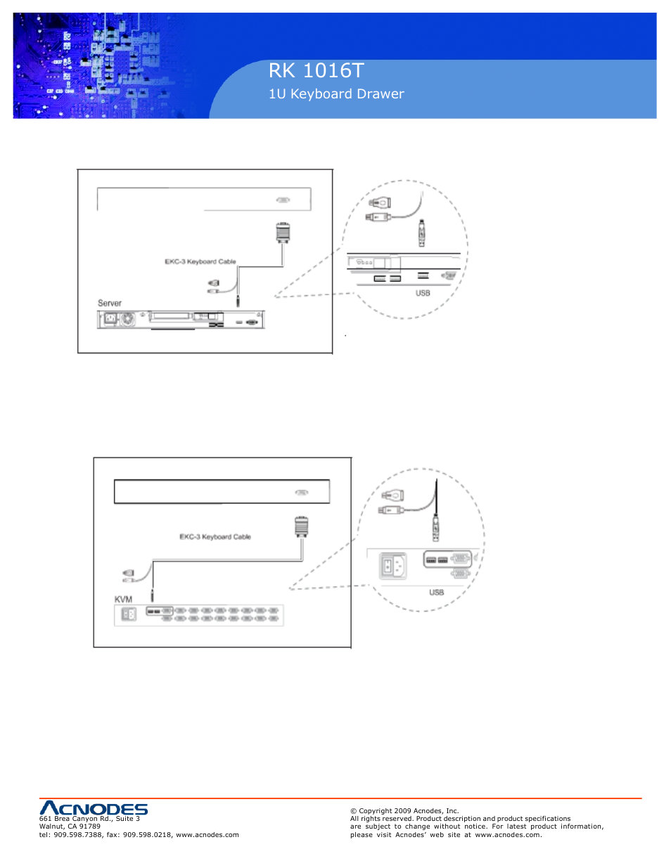 Rmc 7152, Rk 1016t | Acnodes RK 1016T User Manual | Page 7 / 10