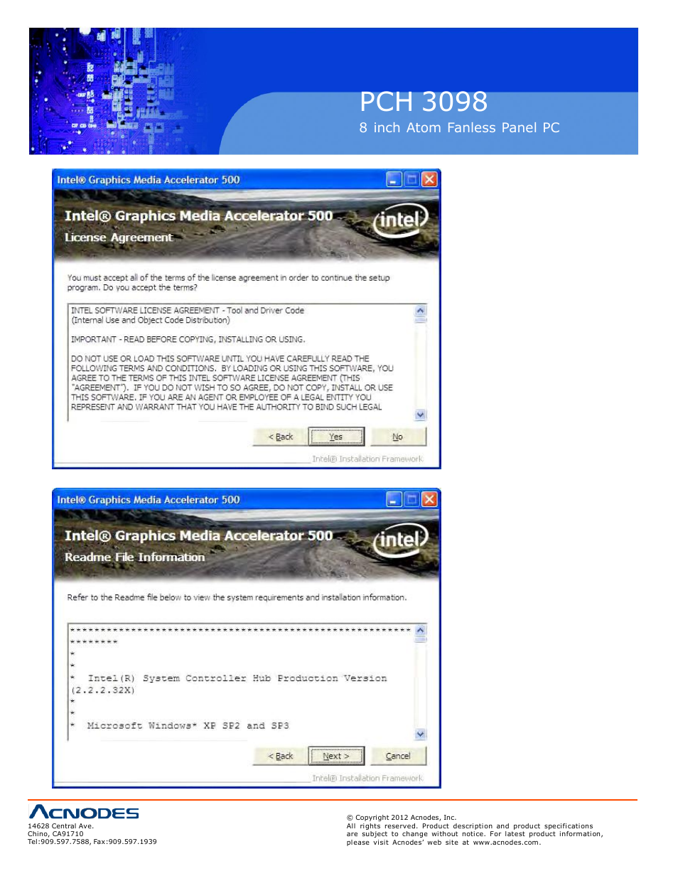 Pch 3098 | Acnodes PCH 3298 User Manual | Page 58 / 82