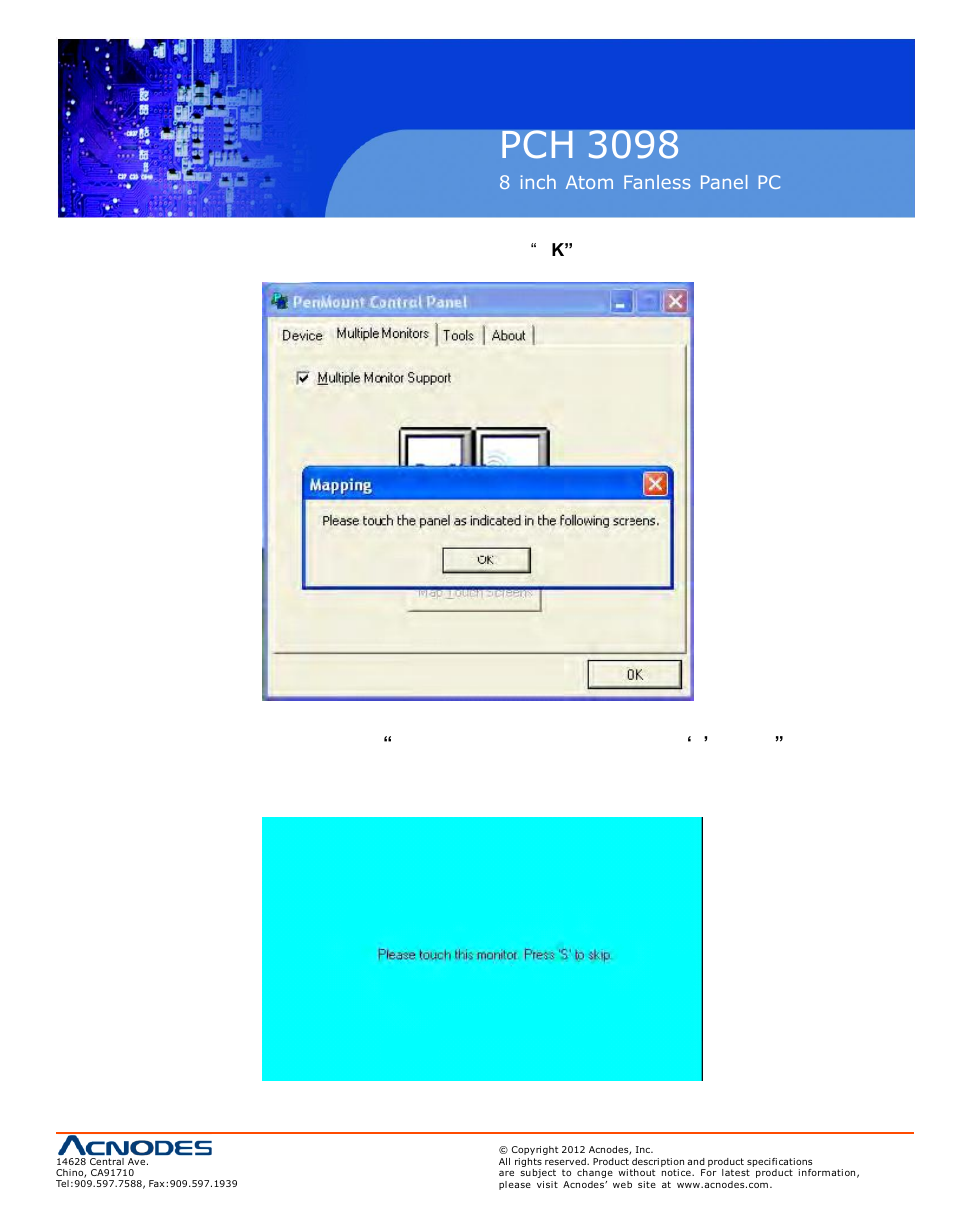 Pch 3098 | Acnodes PCH 3298 User Manual | Page 79 / 82
