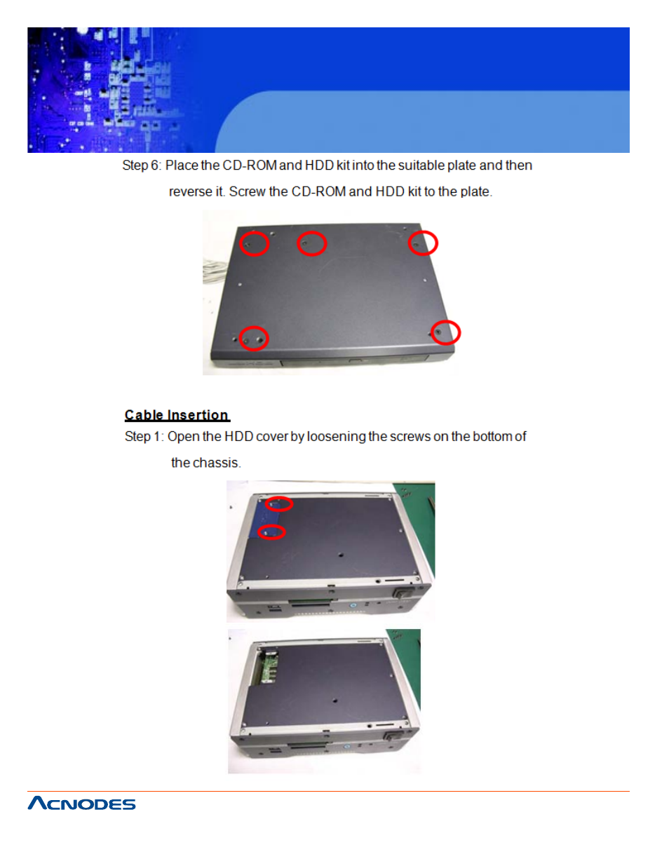 Fes6850 | Acnodes FES 6850 User Manual | Page 24 / 55