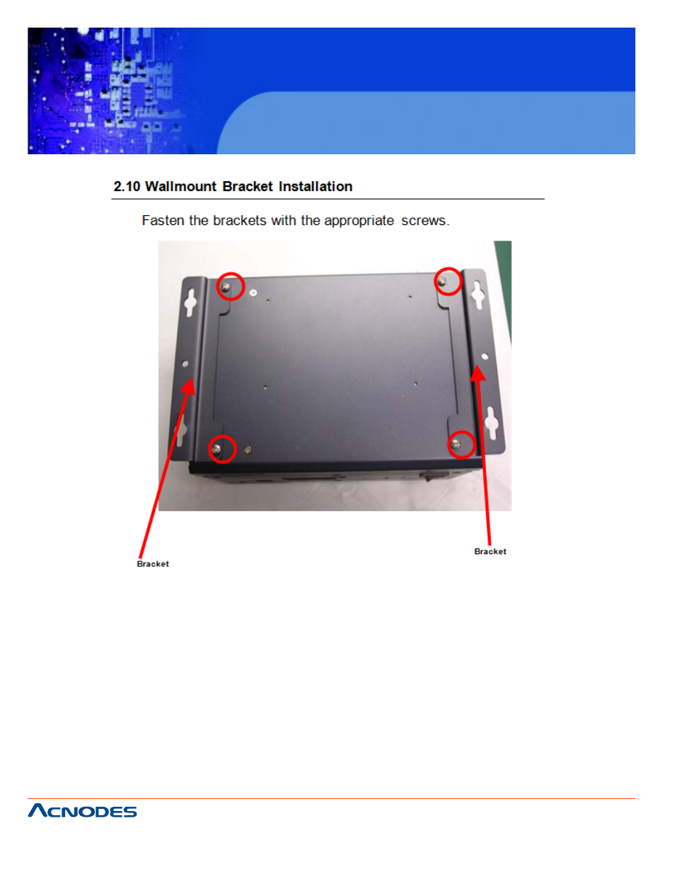 Fes6850 | Acnodes FES 6850 User Manual | Page 34 / 55