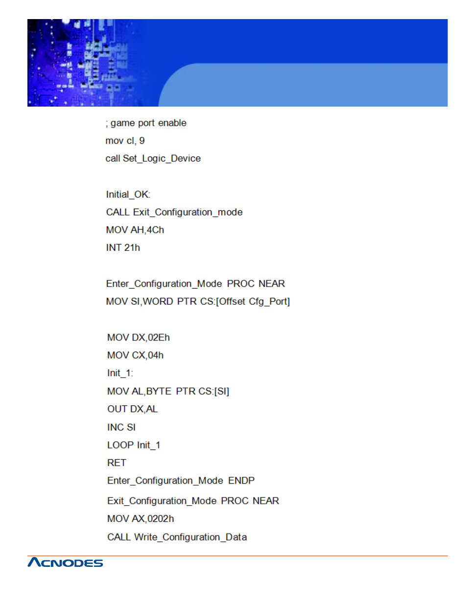 Fes6850 | Acnodes FES 6850 User Manual | Page 49 / 55
