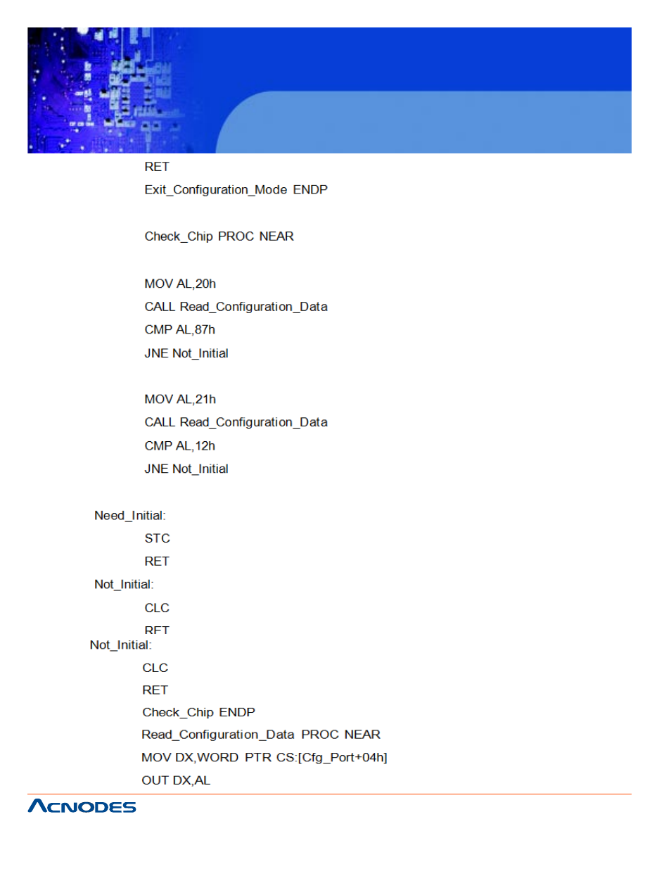 Fes6850 | Acnodes FES 6850 User Manual | Page 50 / 55