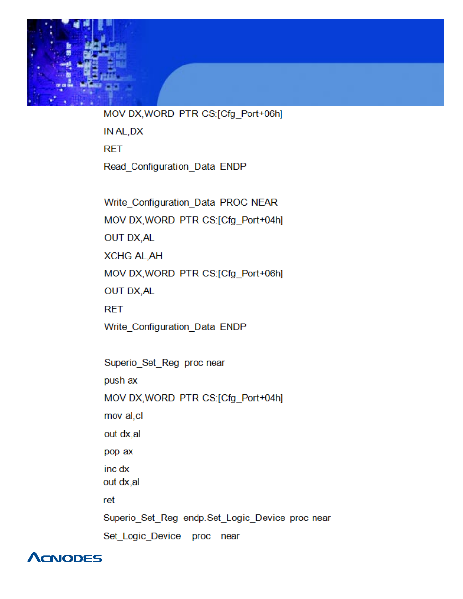 Fes6850 | Acnodes FES 6850 User Manual | Page 51 / 55