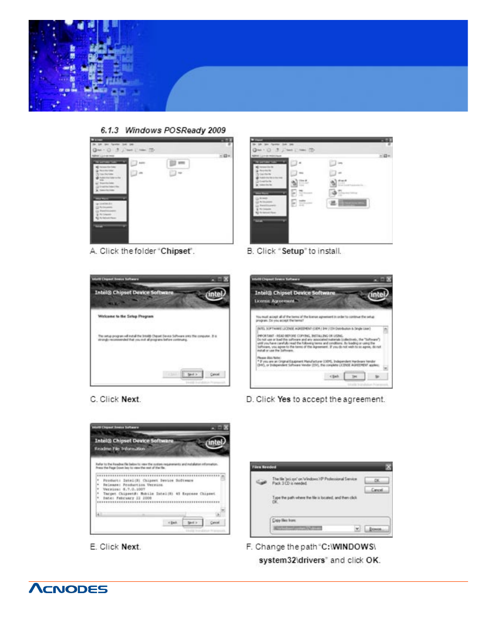 Fpc 7120, Fanless touch panel pc | Acnodes FPC 7120 User Manual | Page 57 / 79