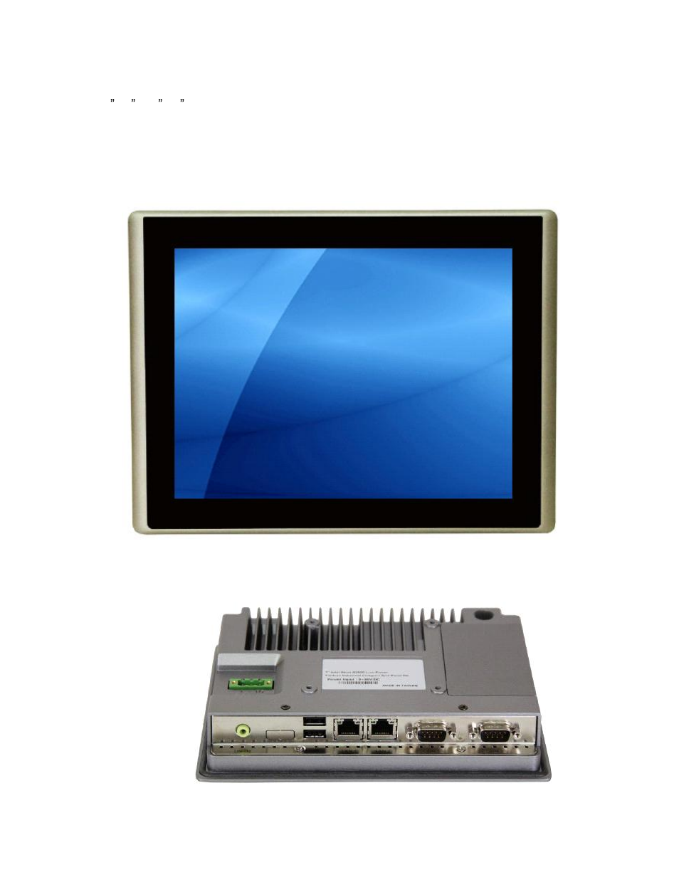 3 brief description of pc9xx0 series, Figure 1.5 : front view of pc9xx0 serie s | Acnodes PC 9150 User Manual | Page 10 / 92
