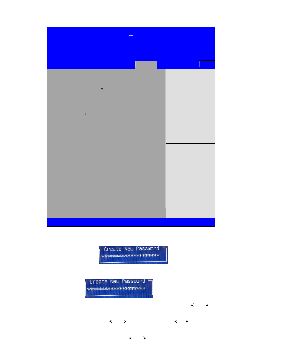 7 security settings, Aptio setup utility – copyright (c) 2012, American megatrends, inc | Acnodes PC 9150 User Manual | Page 44 / 92