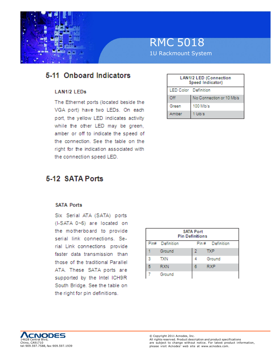 Rmc 5018 | Acnodes RMC 5018 User Manual | Page 47 / 83