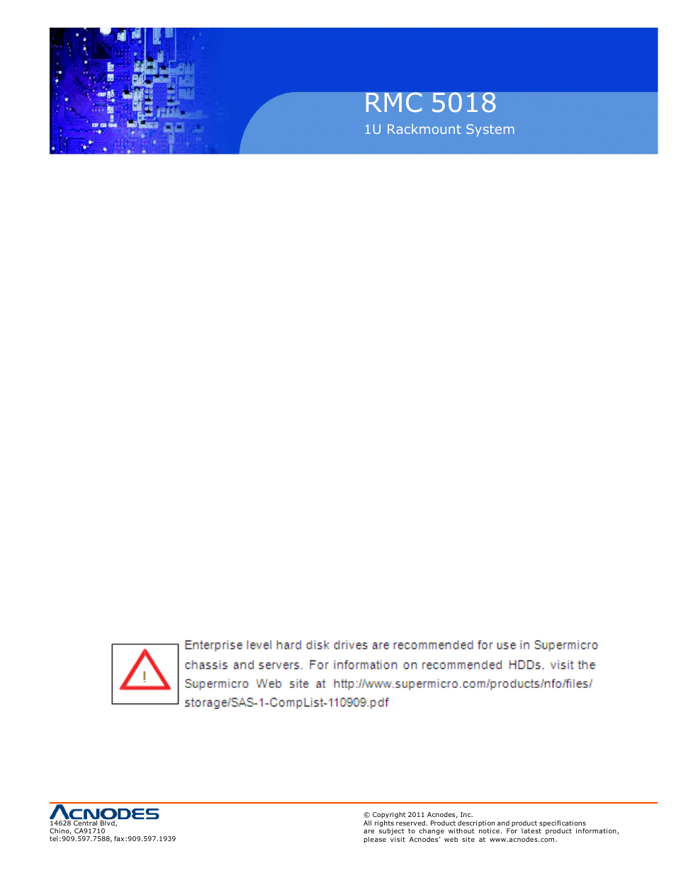 Rmc 5018, 3 system fans, 4 drive bay installation/removal | Acnodes RMC 5018 User Manual | Page 53 / 83