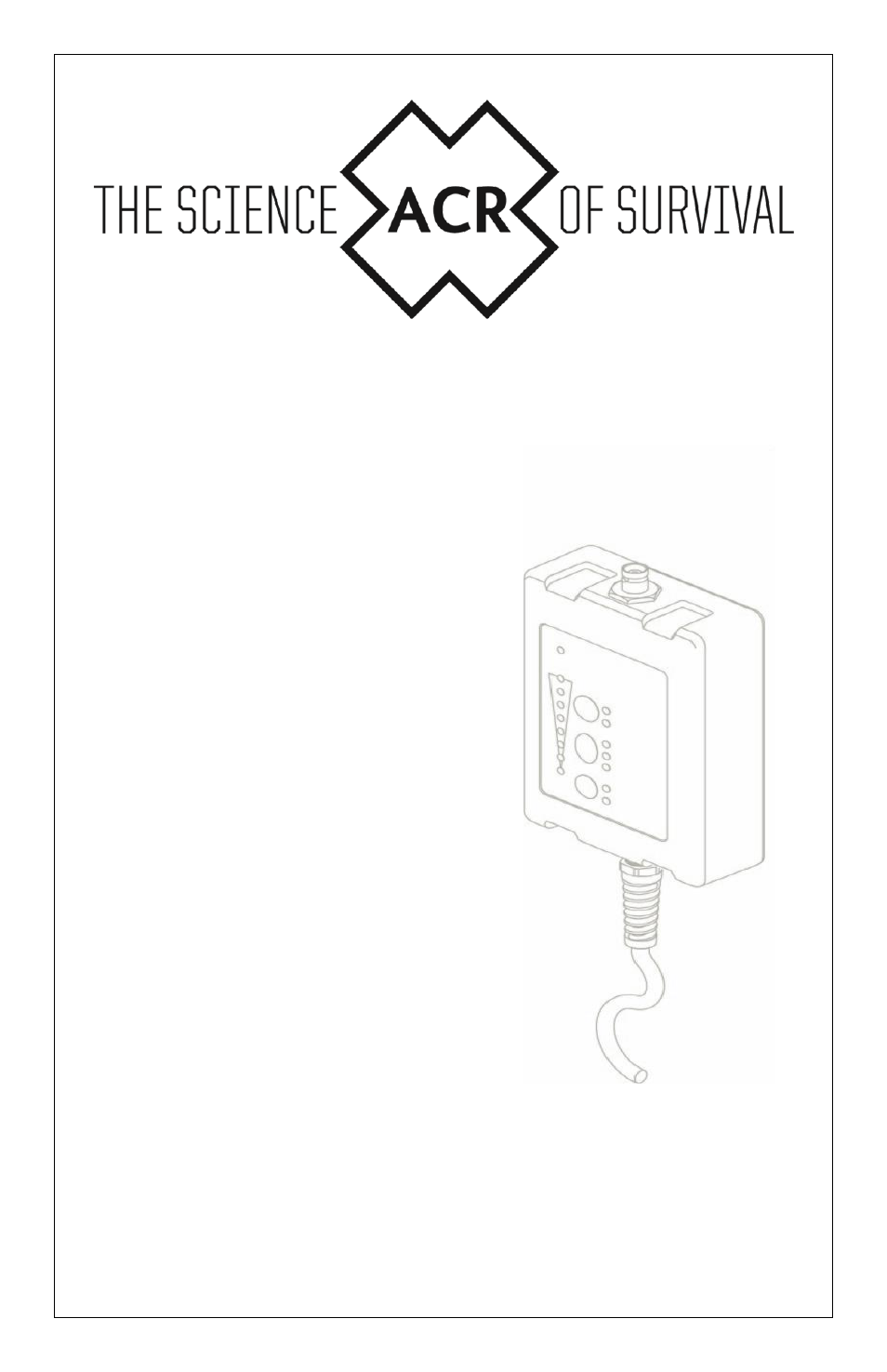 ACR&Artex ARX-50 User Manual | 13 pages