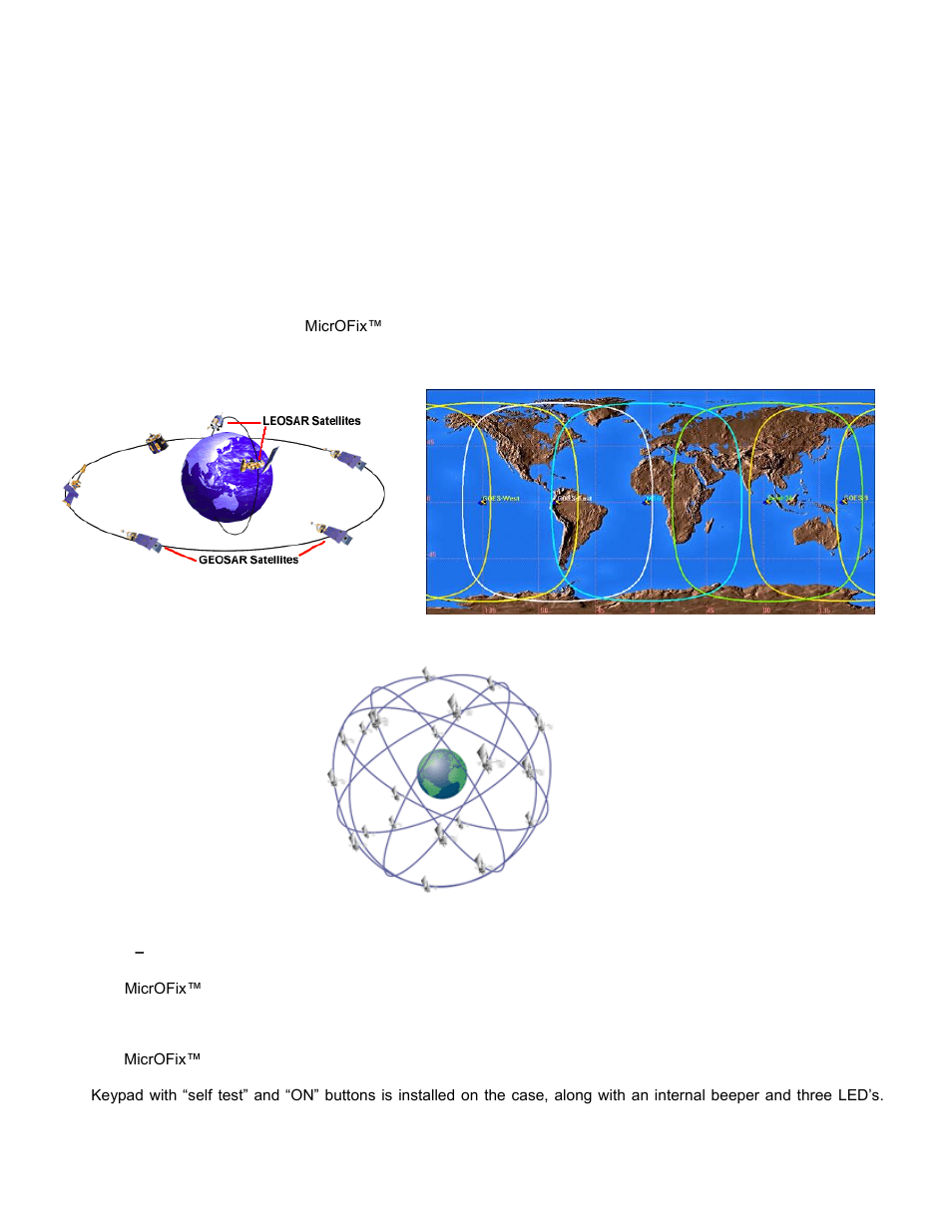 Global positioning system (gps), Section 7, Authorizations | Characteristics | ACR&Artex MicroFix 406 GPS PLB User Manual | Page 9 / 13