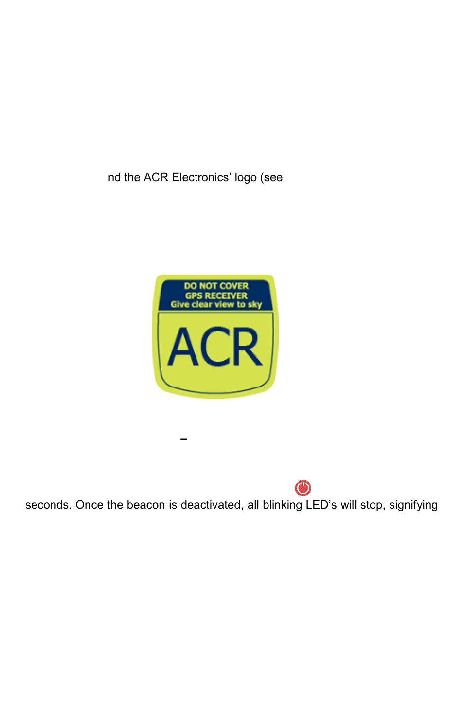 ACR&Artex SARLink View PLB User Manual | Page 13 / 31