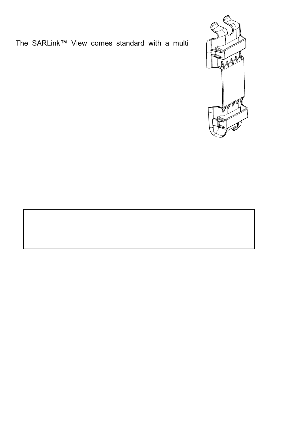 Appendix a - accessories | ACR&Artex SARLink View PLB User Manual | Page 19 / 31