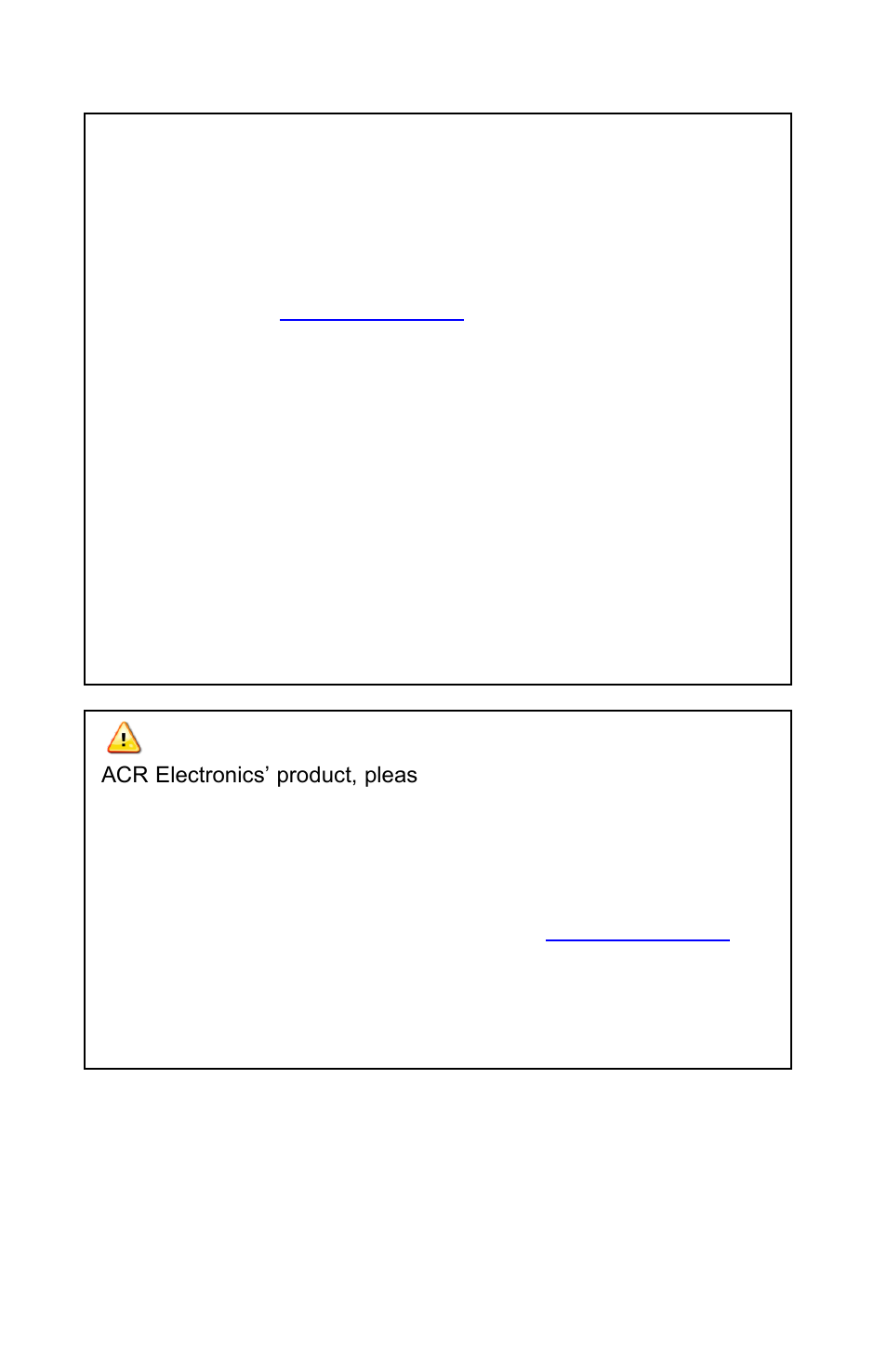 ACR&Artex SARLink View PLB User Manual | Page 2 / 31