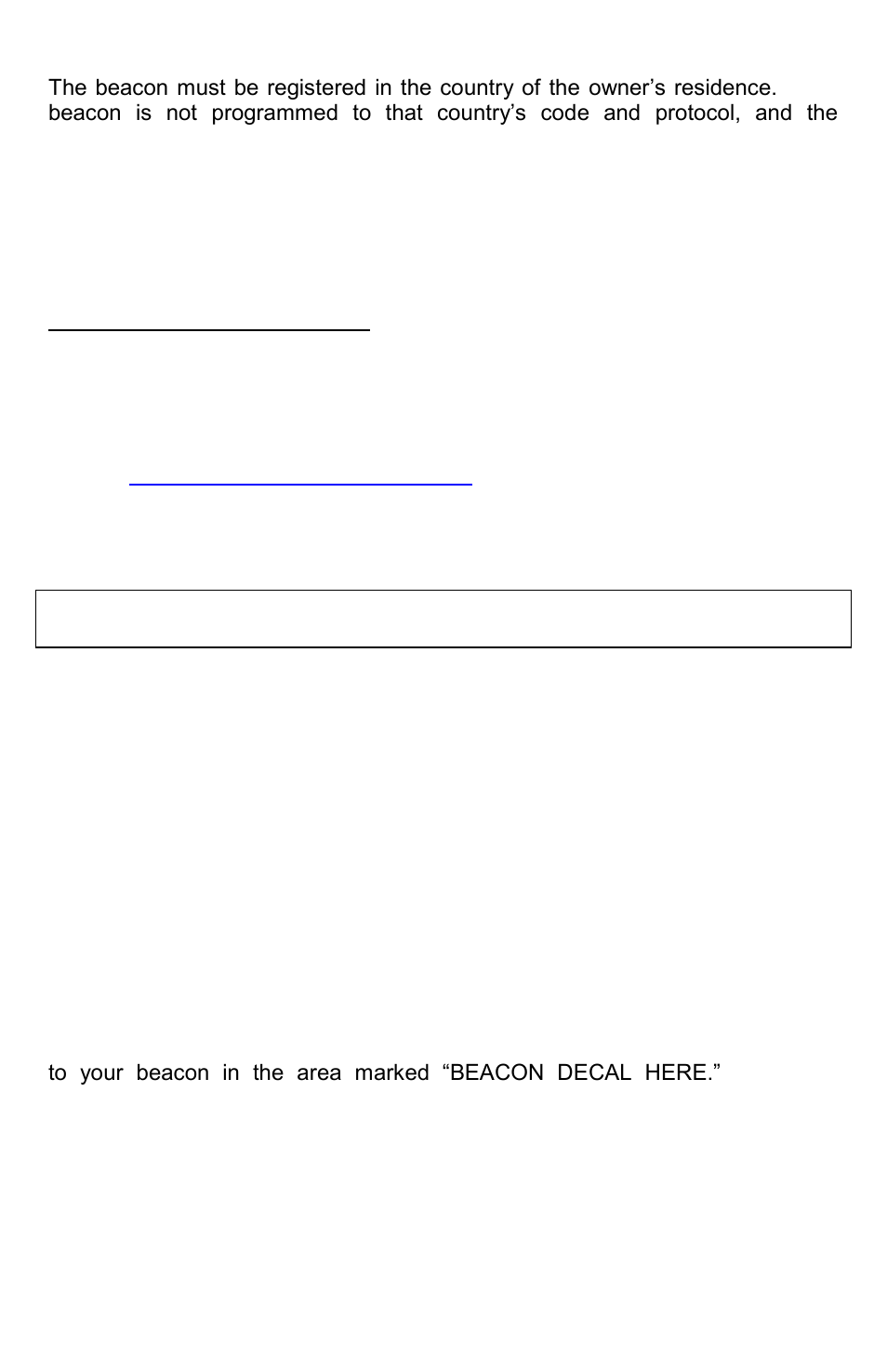 ACR&Artex SARLink View PLB User Manual | Page 5 / 31