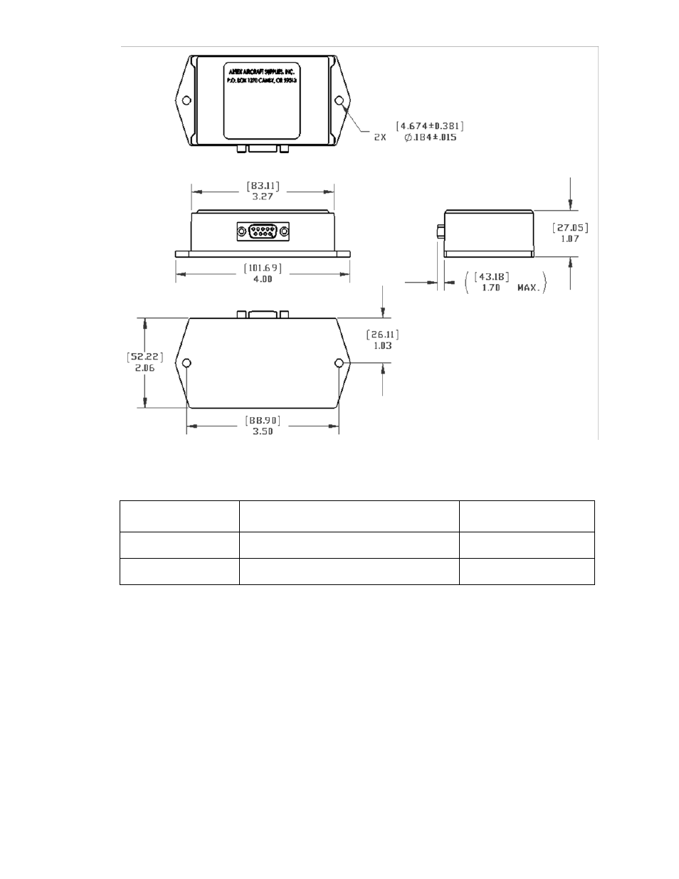 Interface weight, Figure 11: 453-0041 interface | ACR&Artex 2-Wire ELT__RSWT Interface User Manual | Page 25 / 30
