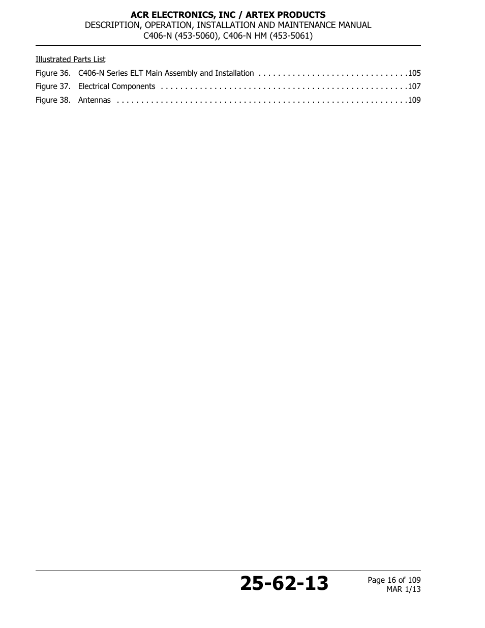 ACR&Artex C406-N User Manual | Page 16 / 109