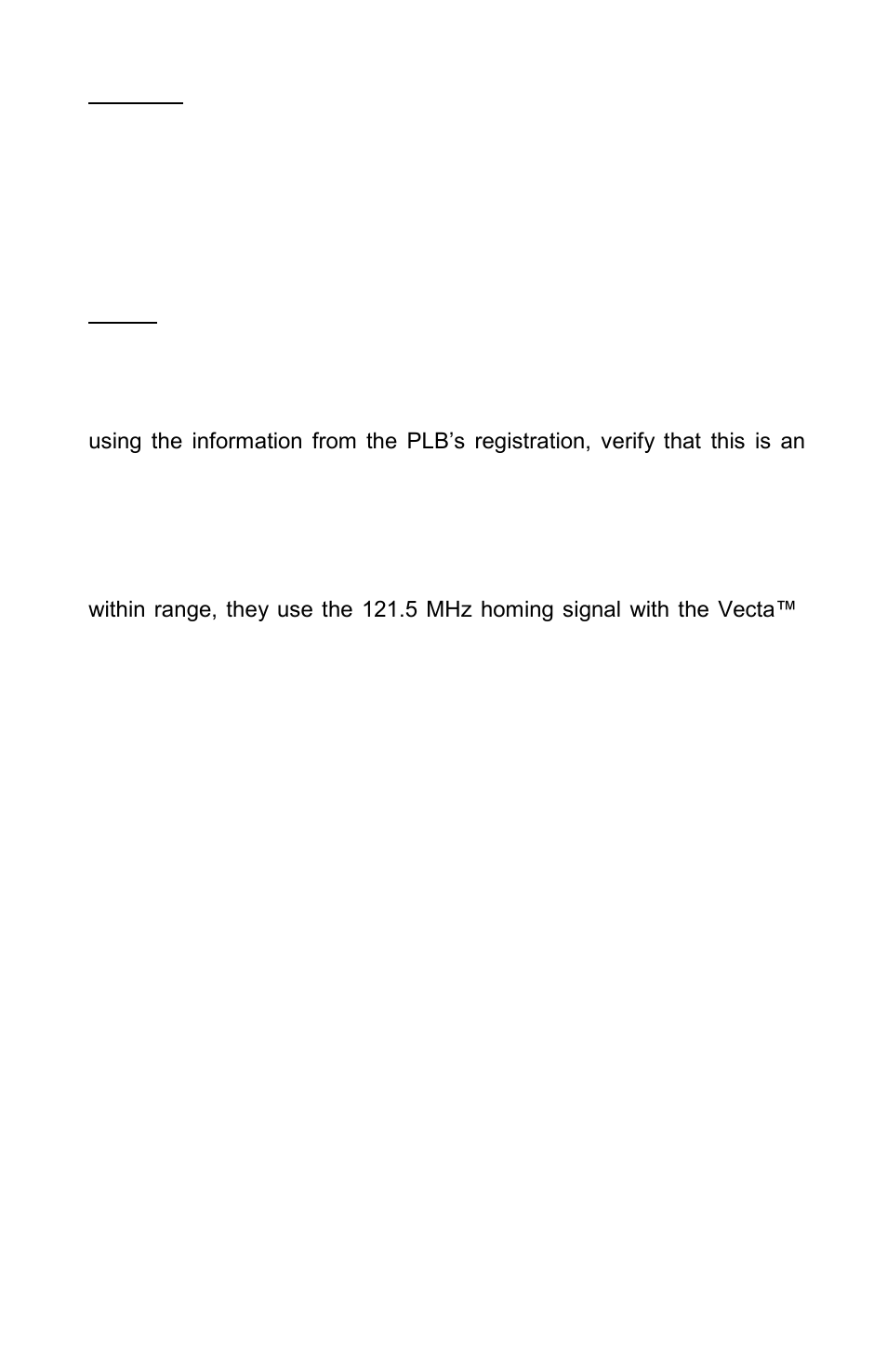 Hiker rescued | ACR&Artex Vecta3 User Manual | Page 17 / 32