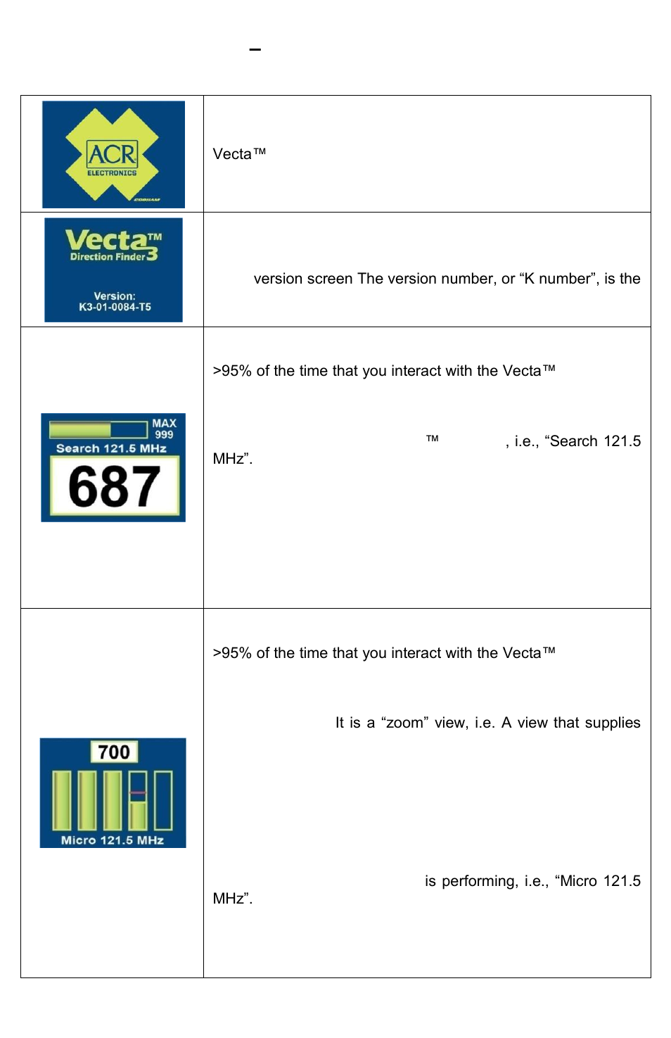Part two – performing the df function | ACR&Artex Vecta3 User Manual | Page 19 / 32