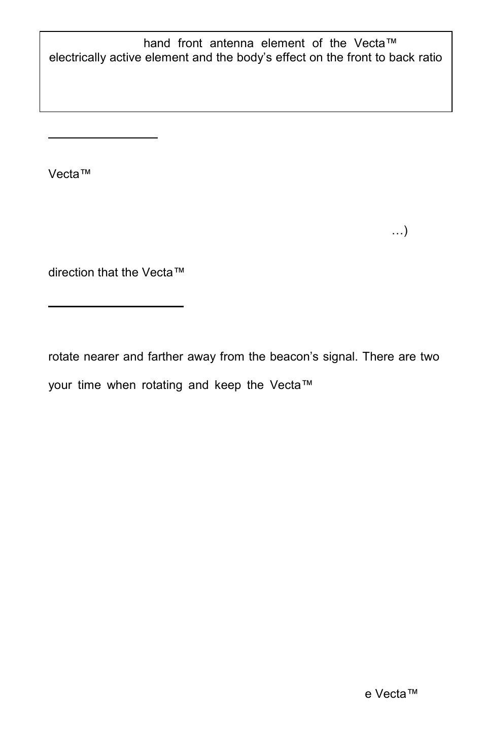 ACR&Artex Vecta3 User Manual | Page 8 / 32