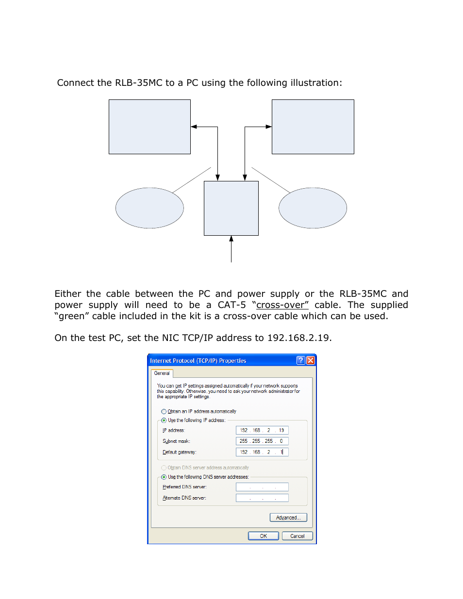 Connecting for evaluation | ACR&Artex Float-Free 406 Memory Capsule User Manual | Page 7 / 35