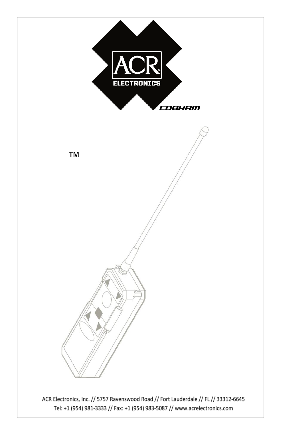 ACR&Artex 16__6 Survival Radio User Manual | 16 pages