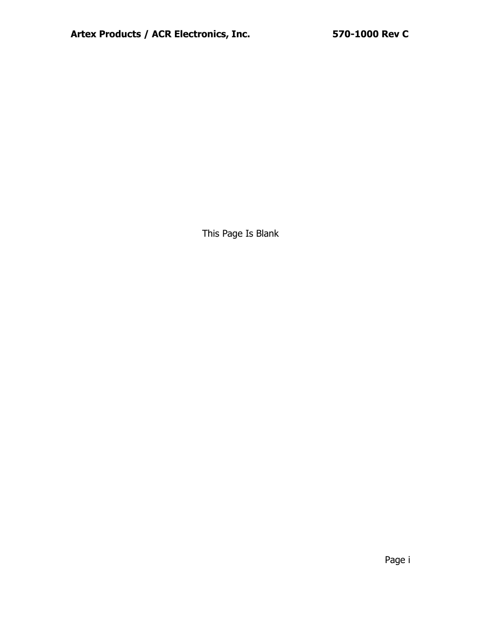 ACR&Artex ELT Test Set (ETS) User Manual | Page 2 / 28