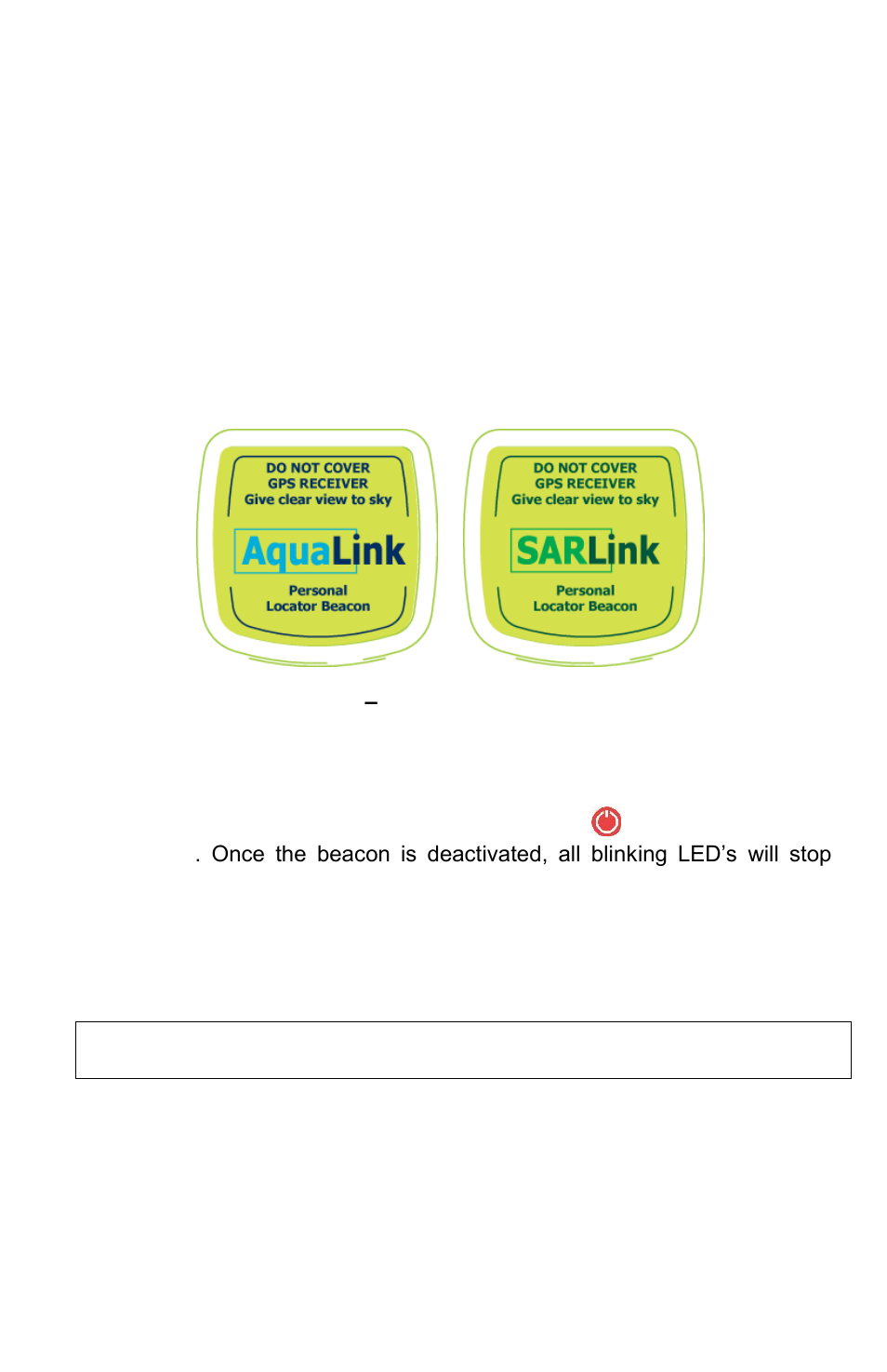 ACR&Artex SARLink PLB User Manual | Page 12 / 22
