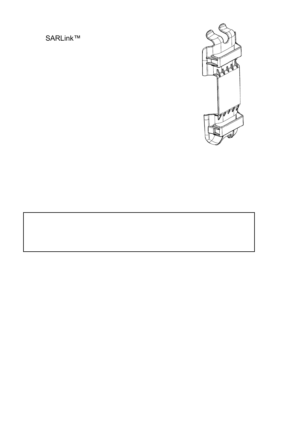 Appendix a - accessories | ACR&Artex SARLink PLB User Manual | Page 18 / 22
