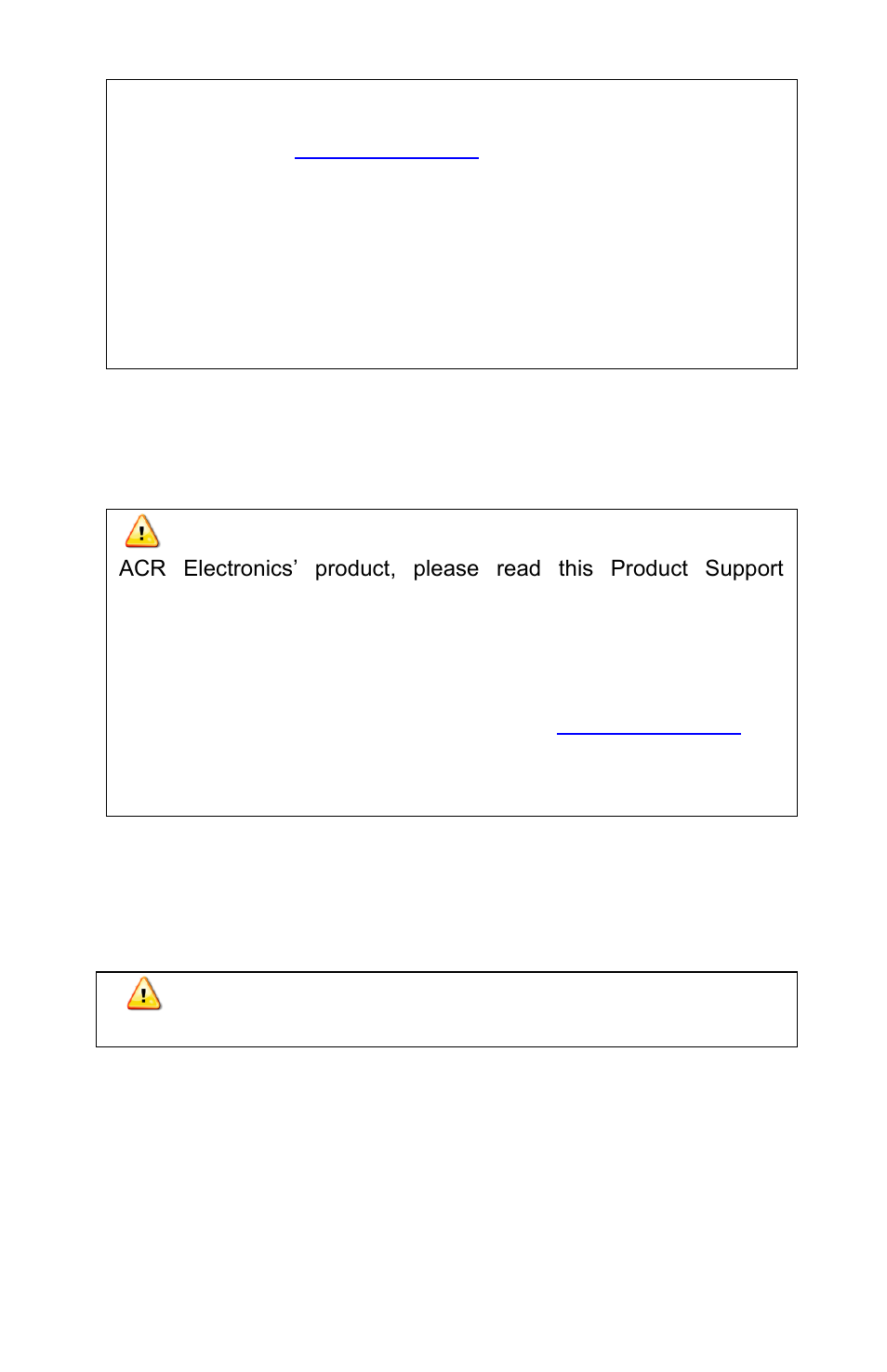 ACR&Artex SARLink PLB User Manual | Page 2 / 22