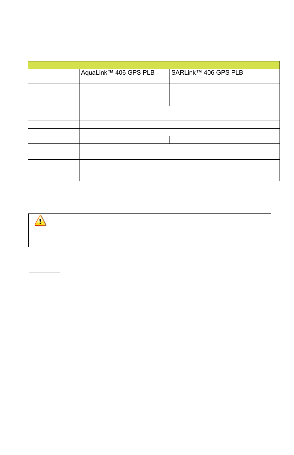 ACR&Artex SARLink PLB User Manual | Page 9 / 22