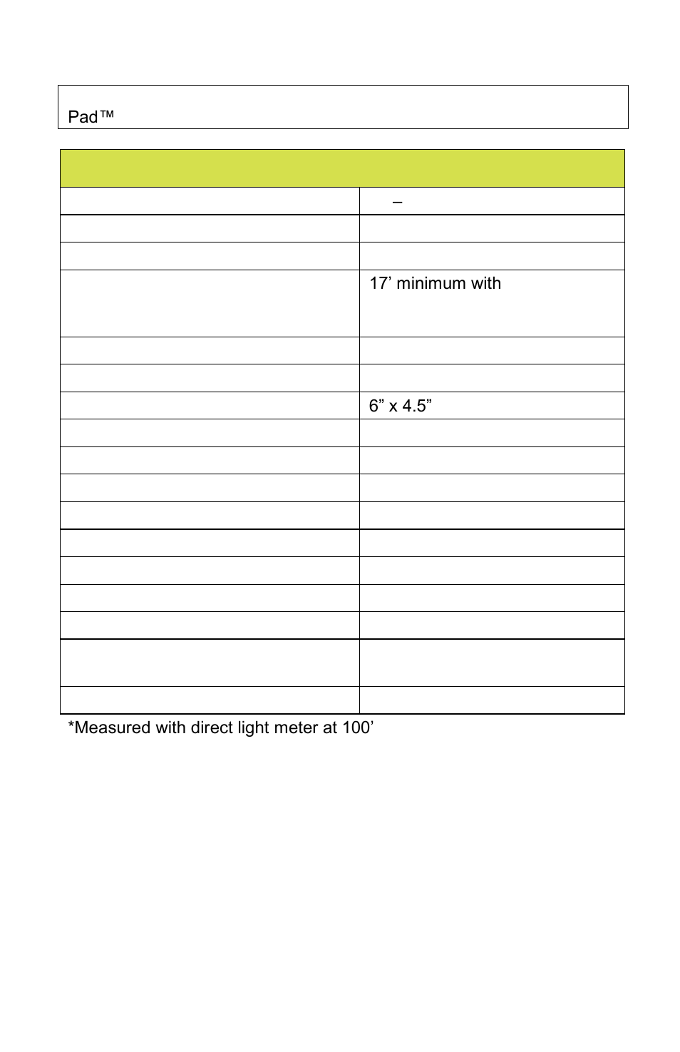 Appendix a - specifications, Appendix b - accessories | ACR&Artex RCL-75 User Manual | Page 16 / 20