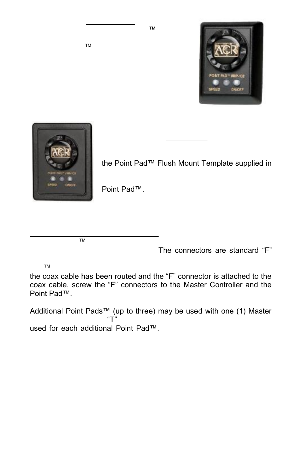 ACR&Artex RCL-300A User Manual | Page 7 / 16