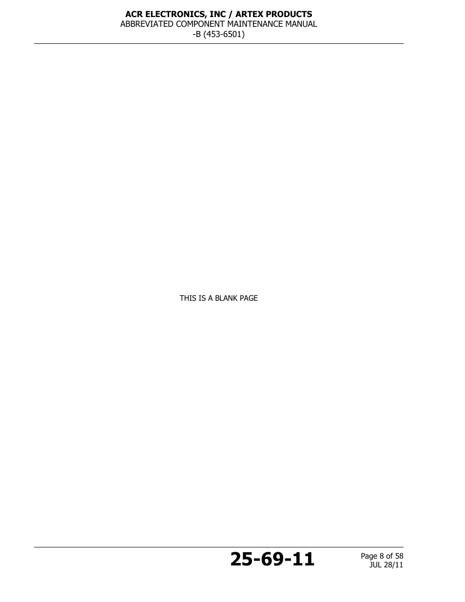 ACR&Artex ELT to Nav Interface Boeing User Manual | Page 8 / 58