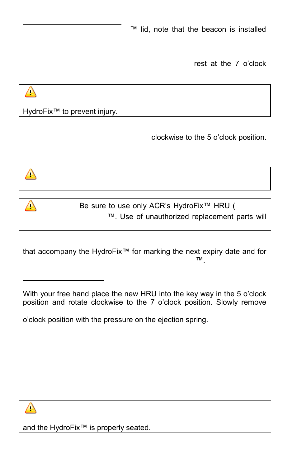ACR&Artex GlobalFix iPro User Manual | Page 25 / 43