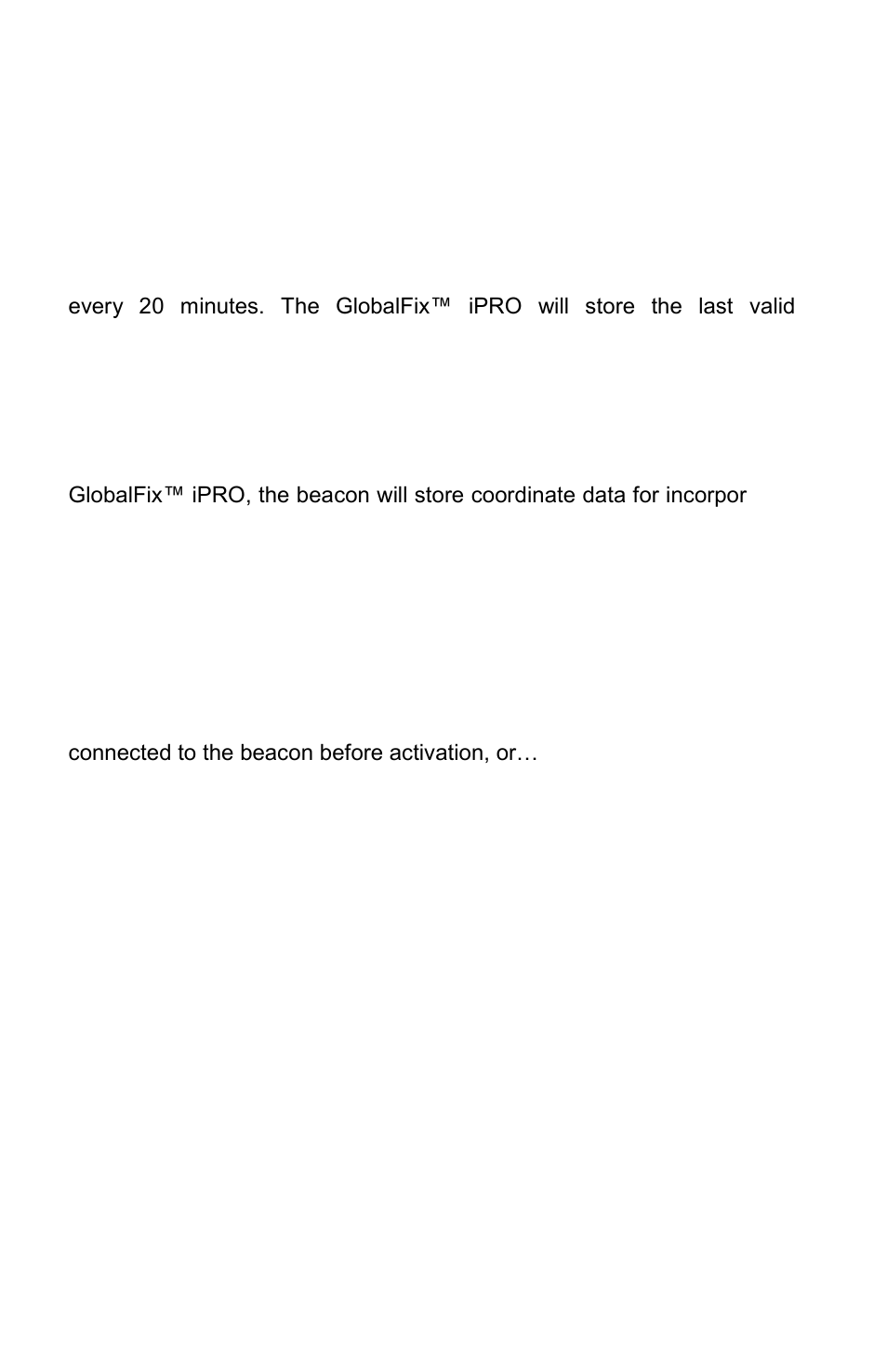 Appendix a - using and testing the gps systems | ACR&Artex GlobalFix iPro User Manual | Page 28 / 43