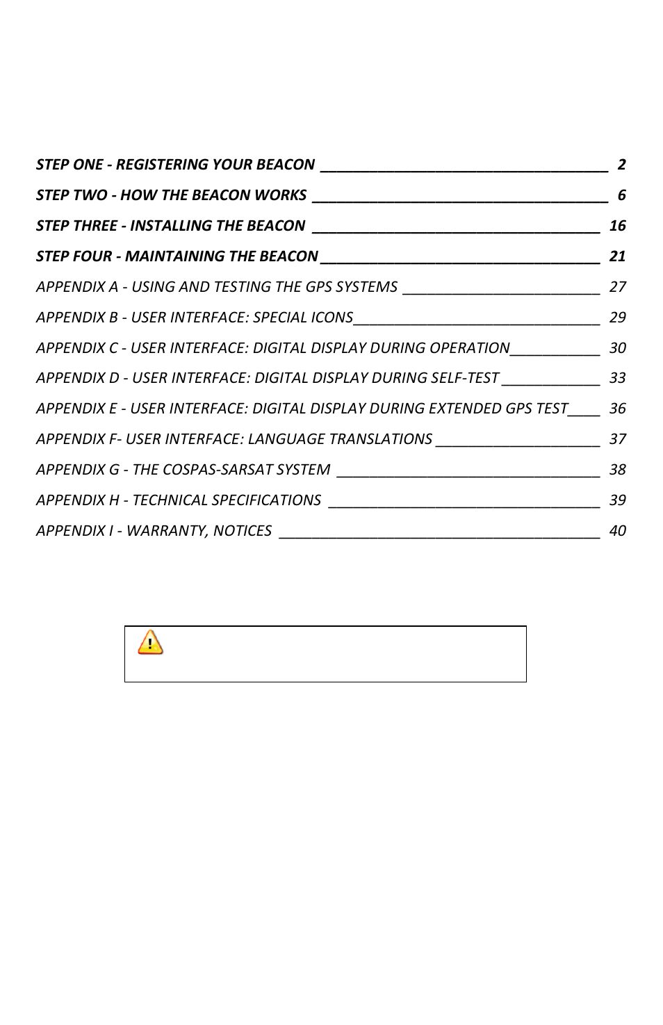 ACR&Artex GlobalFix iPro User Manual | Page 3 / 43