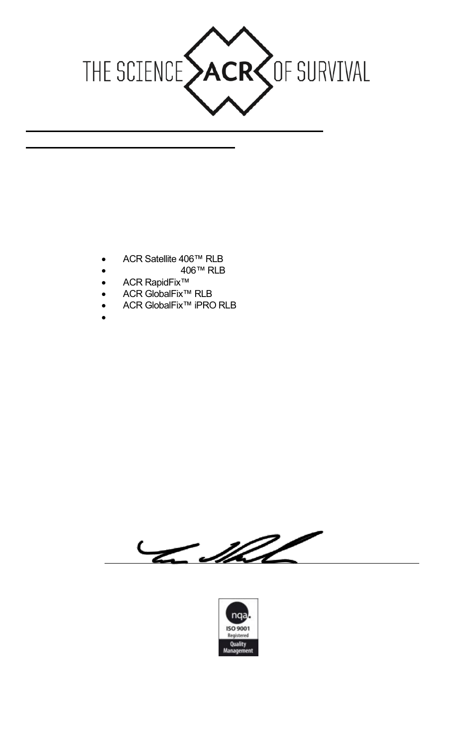 ACR&Artex GlobalFix iPro User Manual | Page 43 / 43