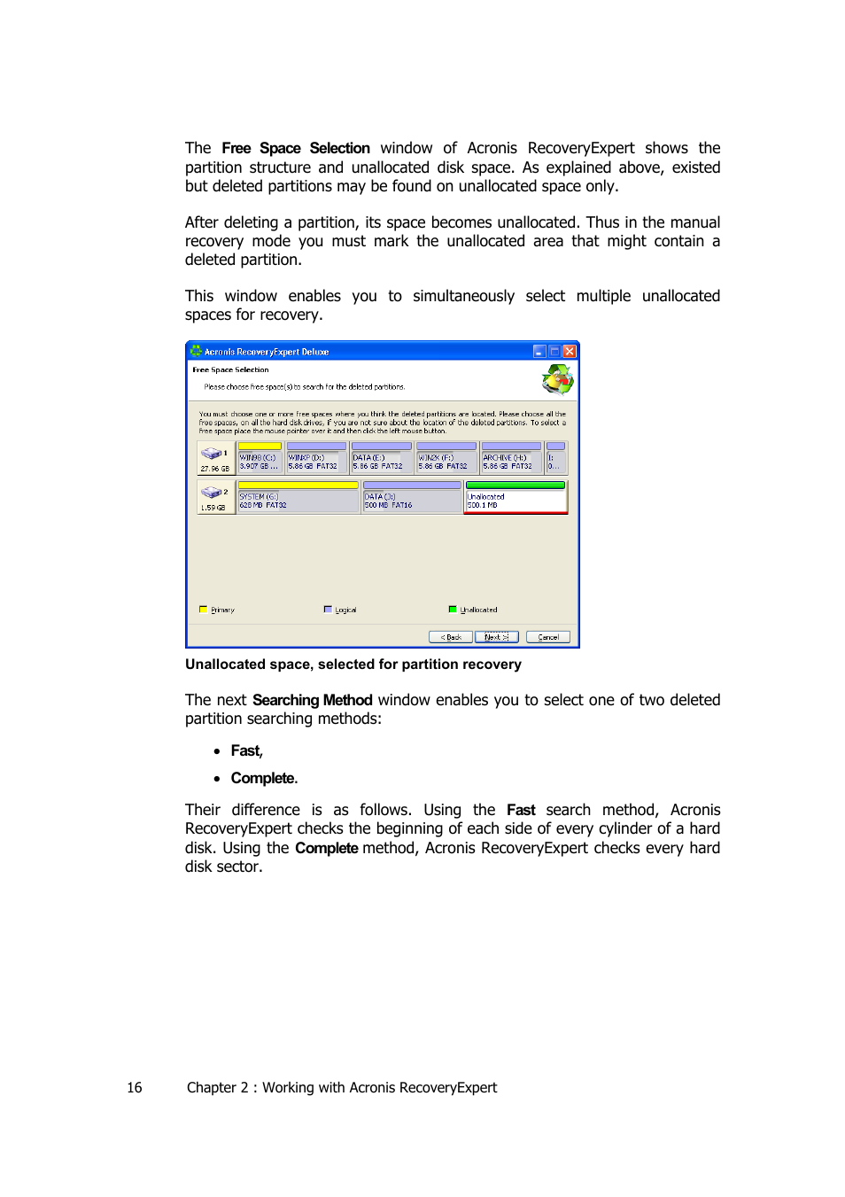 Acronis Recovery Expert User Manual | Page 16 / 20