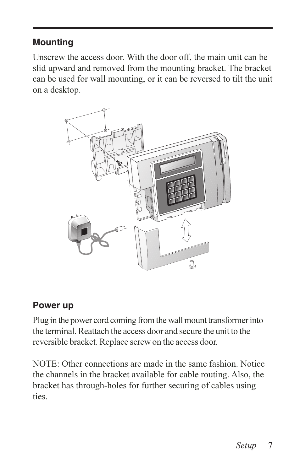 Acroprint Data Collection Terminal (ADCT) User Manual | Page 7 / 28