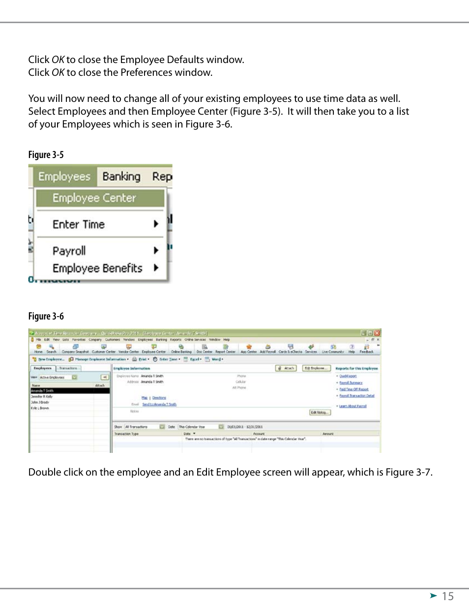 Acroprint QuickBooks Integration Instructions (software version 3.x) User Manual | Page 15 / 30