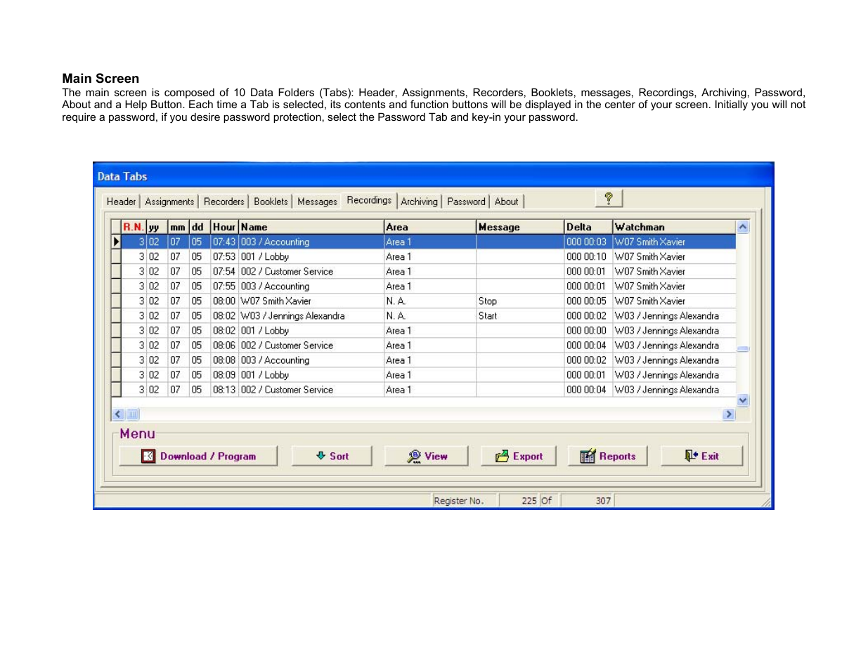 Acroprint ARES III User Manual | Page 10 / 31