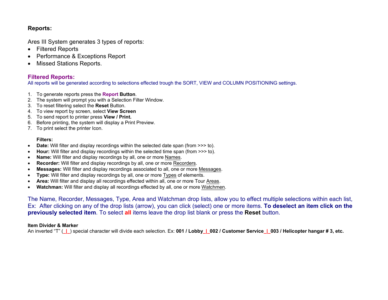 Acroprint ARES III User Manual | Page 23 / 31