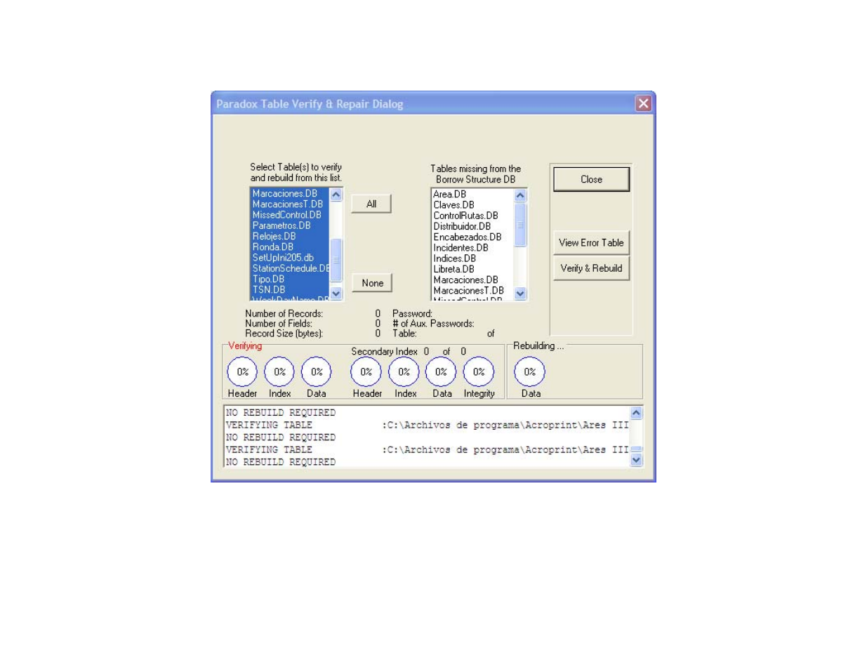 Acroprint ARES III User Manual | Page 30 / 31