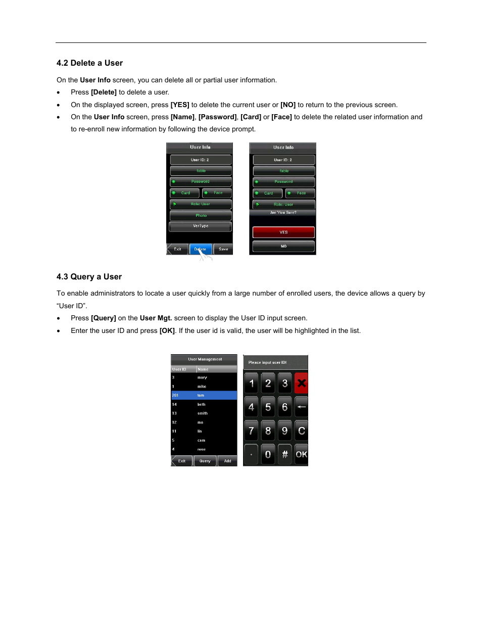 Acroprint TQ600F (software version 4.x and above) User Manual | Page 23 / 45